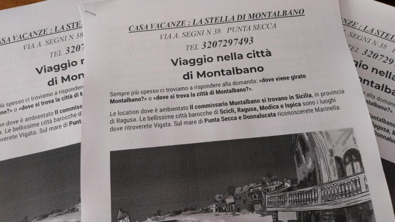Apartmán La Stella Di Montalbano Con Parcheggio Privato Punta Secca Exteriér fotografie